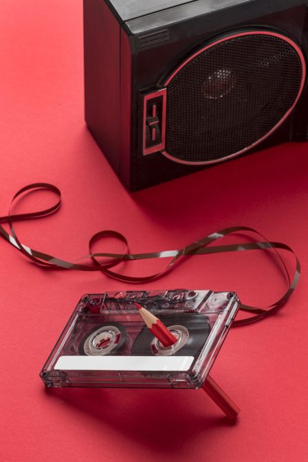 high-view-cassette-tape-with-pencil